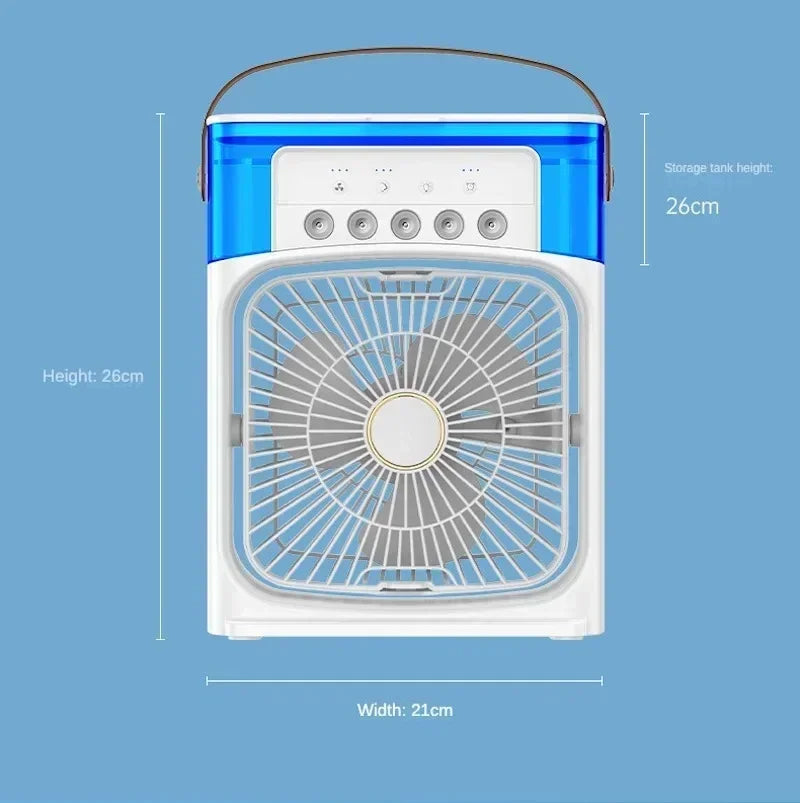 Bixes-tragbare Lüfter-Klimaanlage